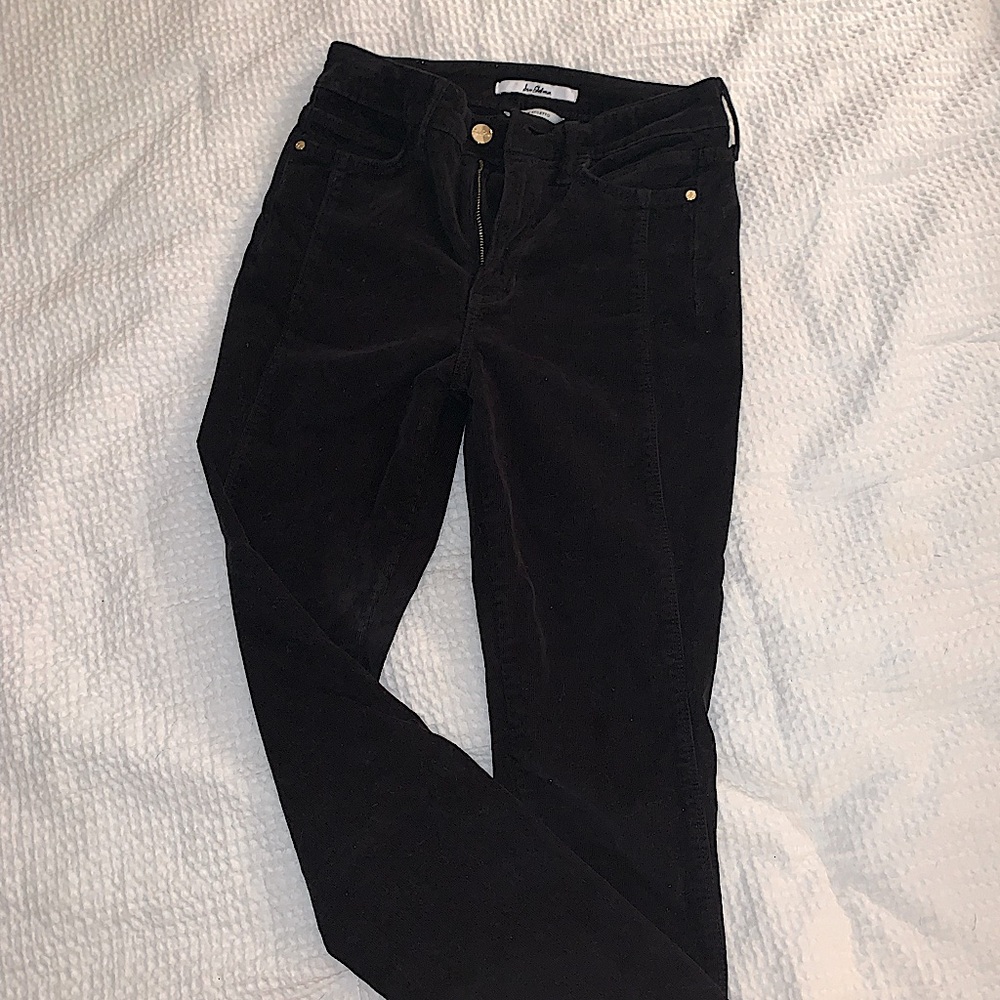 Sam Edelman “The Stiletto” High-Rise Corduroy Skinny Jeans